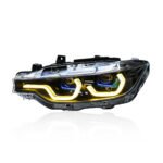 LTRY is suitable for 13-19 BMW 3 Series F30LCI headlight assembly 3-color RDL ultra high brightness projector lens - Image 5