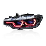 LTRY is suitable for 13-19 BMW 3 Series F30LCI headlight assembly 3-color RDL ultra high brightness projector lens - Image 6