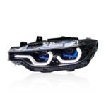 LTRY is suitable for 13-19 BMW 3 Series F30LCI headlight assembly 3-color RDL ultra high brightness projector lens - Image 4
