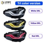 LTRY is suitable for BMW 2 Series G87 G42 220i 225i M240 headlights 2022-2025 upgraded three color LED daytime running lights LED headlights - Image 2