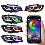 LTRY BMW G20 G28 320i 325i 330i headlights suitable for 2019-2022 models dual beam LED projector headlights RGB headlights with AFS