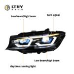 LTRY BMW G20 G28 320i 325i 330i Headlights Suitable for 2019-2022 Dual Beam LED Projector Headlights switchable from yellow to white with AFS - Image 4