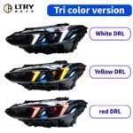 LTRY snake eye headlights are suitable for 21-24 BMW 4 Series G22 G80 G82 upgraded three color DRL high-quality - Image 2