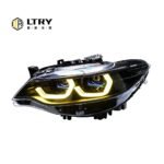 LTRY Suitable for BMW 2 Series F22 headlights 220i 225i headlights 2013-2019 BMW F22 headlights upgraded version LED DRL headlight projector - Image 6