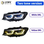 LTRY BMW G20 G28 320i 325i 330i Headlights Suitable for 2019-2022 Dual Beam LED Projector Headlights switchable from yellow to white with AFS - Image 2
