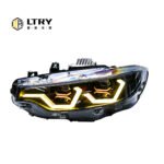 LTRY F34 Headlights 2013-2019 OSS F36 F80 F82 F31 3/4 Series M3 M4 F35 F32 Upgraded OSS Style LED DRL RGB Module Headlights Suitable for BMW - Image 8
