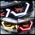 LTRY F34 Headlights 2013-2019 OSS F36 F80 F82 F31 3/4 Series M3 M4 F35 F32 Upgraded OSS Style LED DRL RGB Module Headlights Suitable for BMW - Image 5